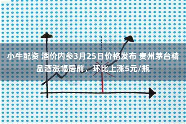 小牛配资 酒价内参3月25日价格发布 贵州茅台精品酒涨幅居前，环比上涨5元/瓶